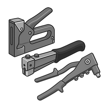 Hand Nailers Staplers Riveting Tacking