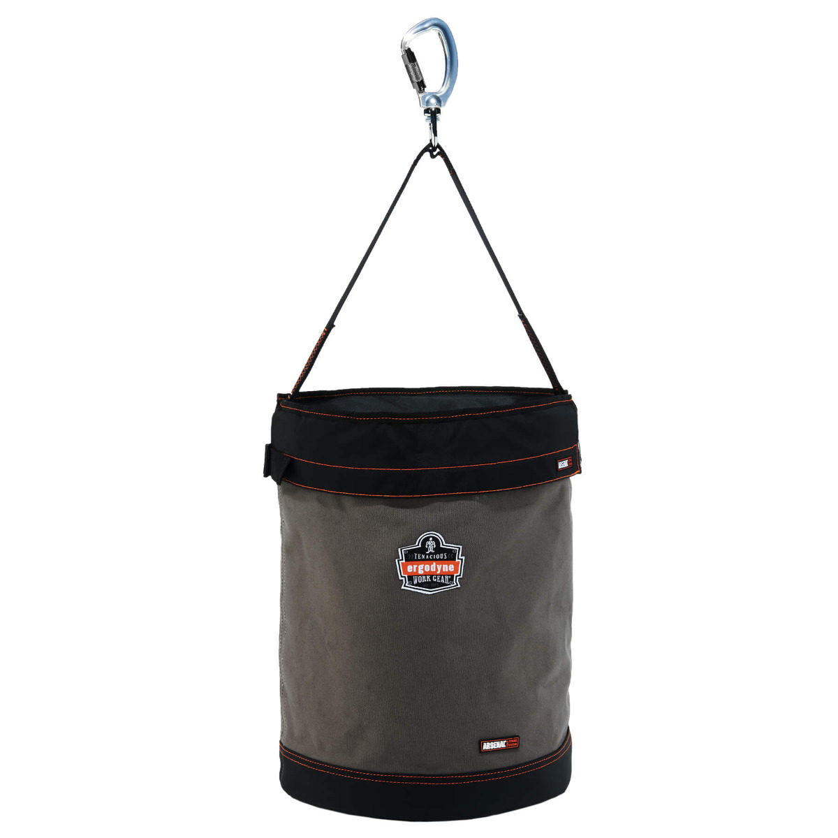 Arsenal 5945T XL Swiveling Carabiner Canvas Hoist Bucket and Top