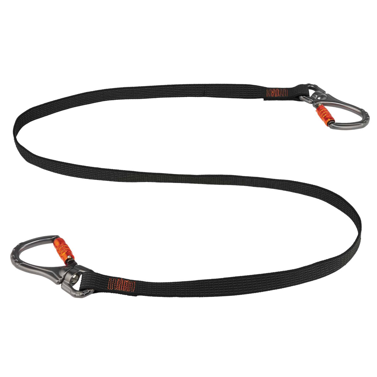 Squids 3139 Tool Lanyard - Dual Double-Locking Swivel Carabiners - 40lbs