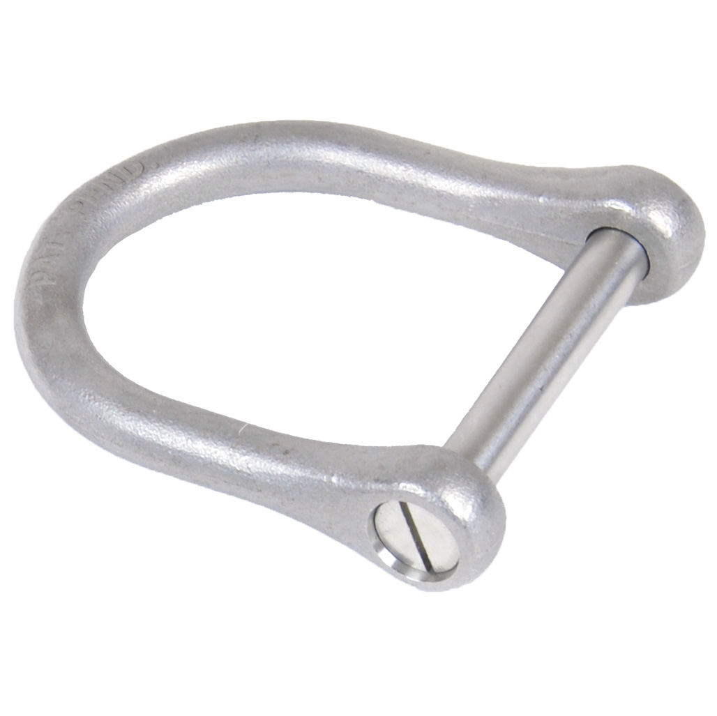 Anti vibration tool tether shackle (1.9 inch by 1.6 inch) (1/pkg)