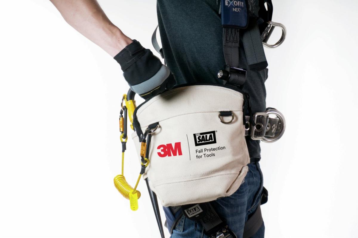 3M™ Utility Tool Pouch with Zipper Closure 1500130, Canvas, White