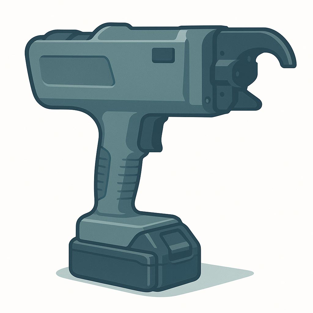 Cordless Rebar Tying Tool – 7-inch Battery
