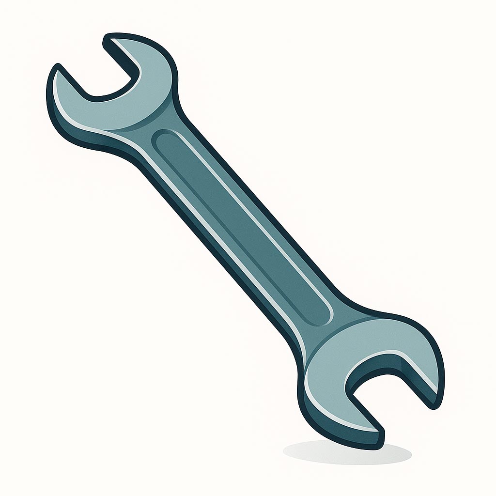 Double Open End Wrench – 1-1/16-inch & 1-1/8-inch