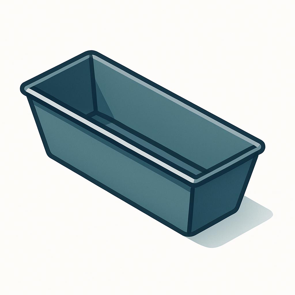 Drywall Mud Pan – Stainless Steel