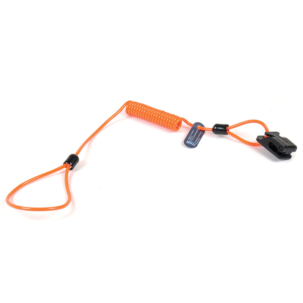 EZ Clean Hard Hat Lanyard-w/metal crimps 100/pkg.