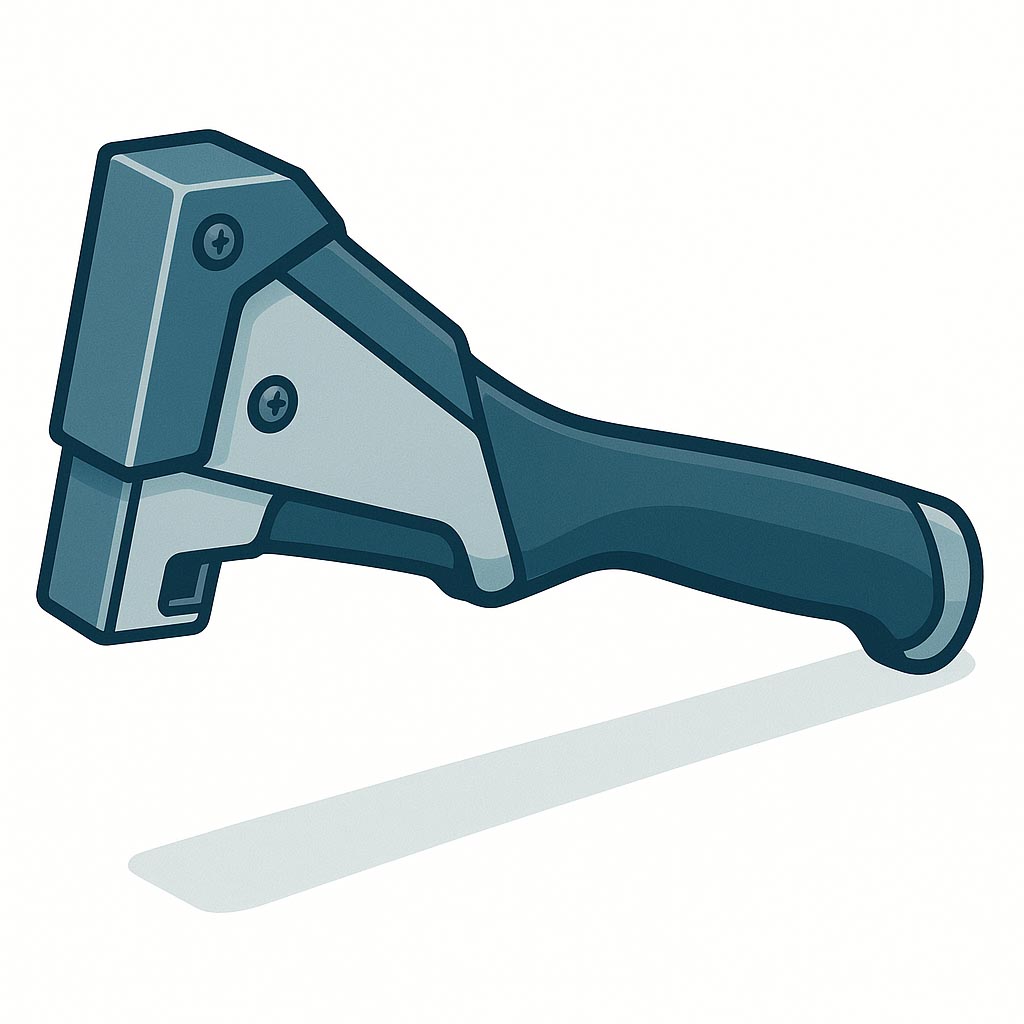 Hammer Tacker – 13-1/2-inch Overall, 3/8 to 1/2-inch Staple