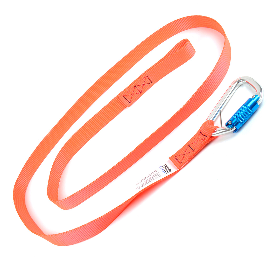 Heavy Duty Tool Tethers, 40lb ANSI 121, 72", Triple-Action & Loop, Web