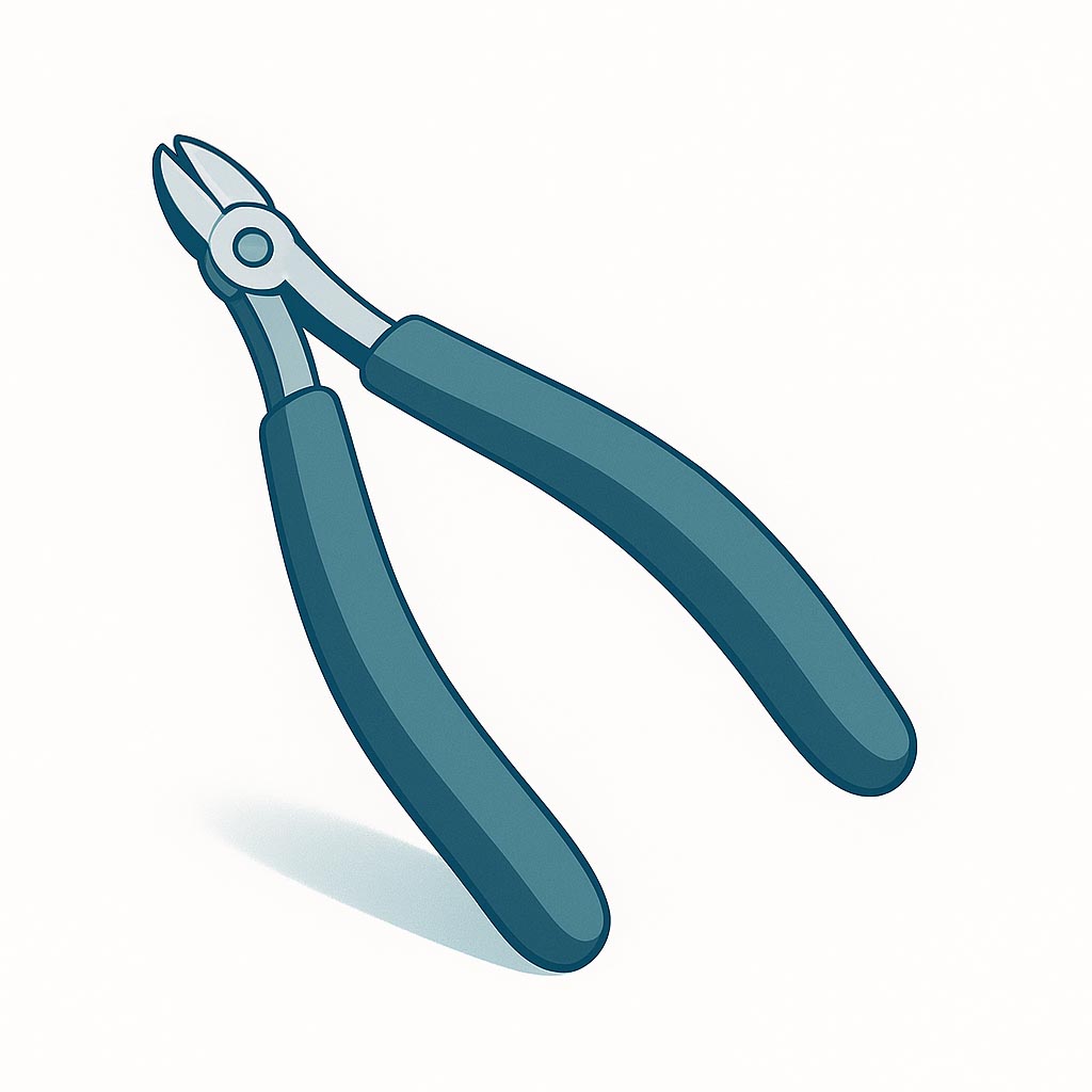 Precision Cutting Pliers – 4-1/2-inch Overall