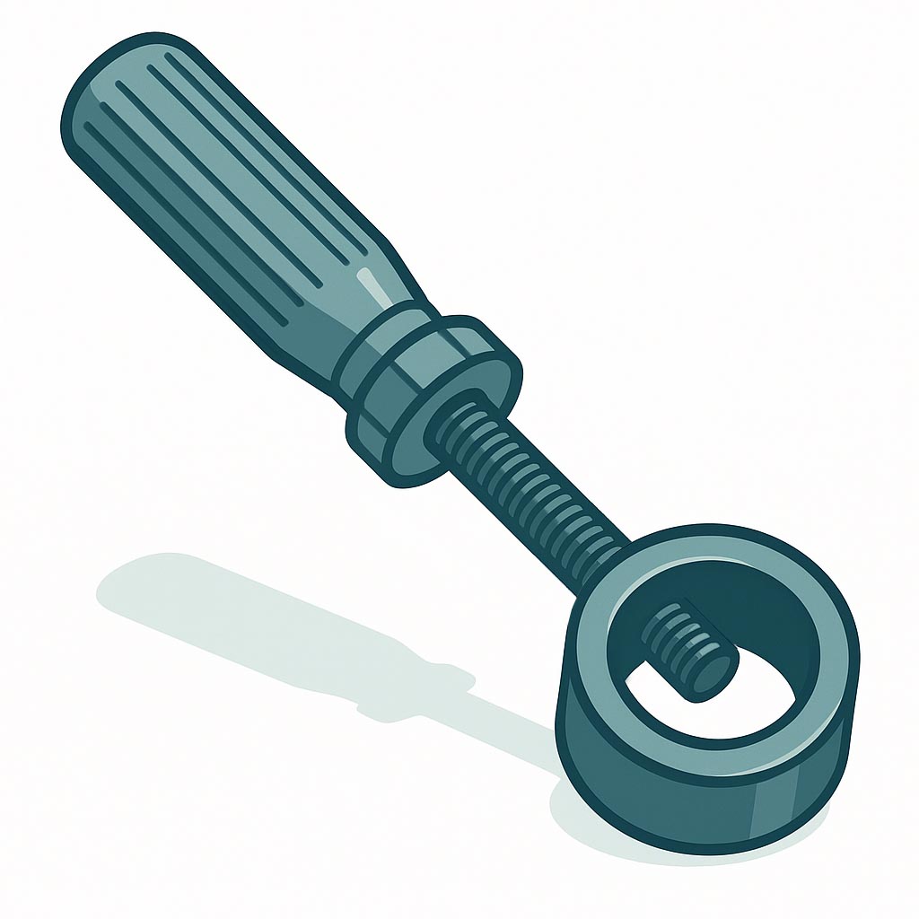 Punch & Chisel Holder, 8-inch Overall