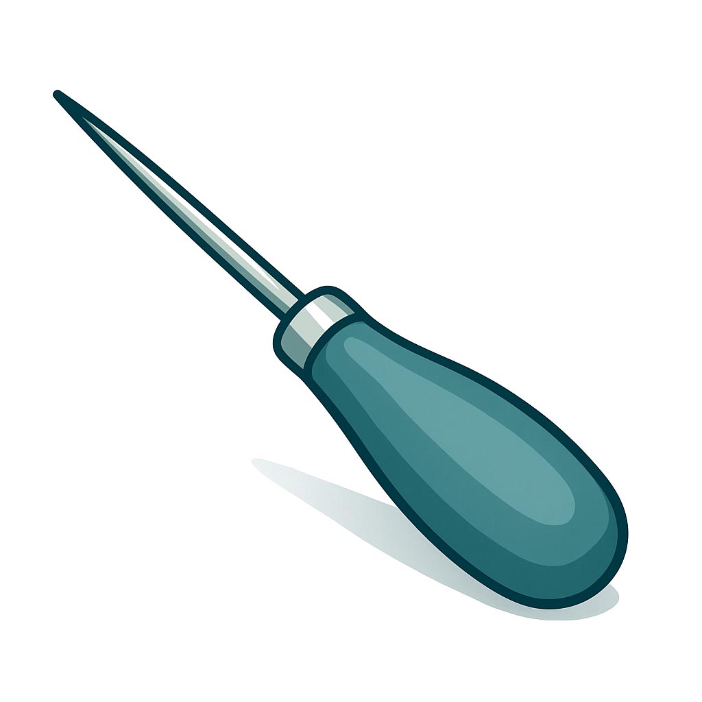 Scratch Awl – Steel Handle