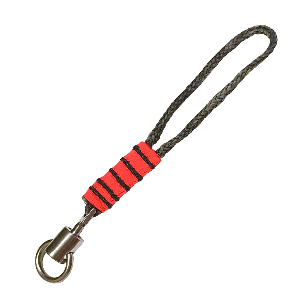 Tether cinch loop, swivel